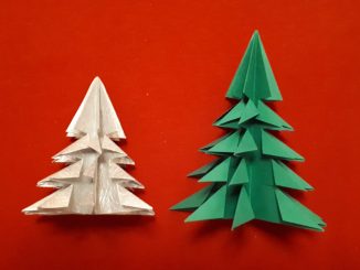 Weihnachtsbaum Papier